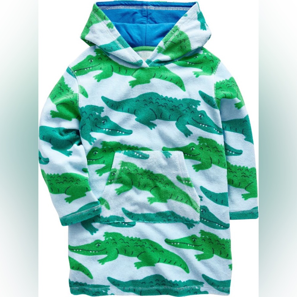 NWOT Mini Boden Hooded Cover-Up